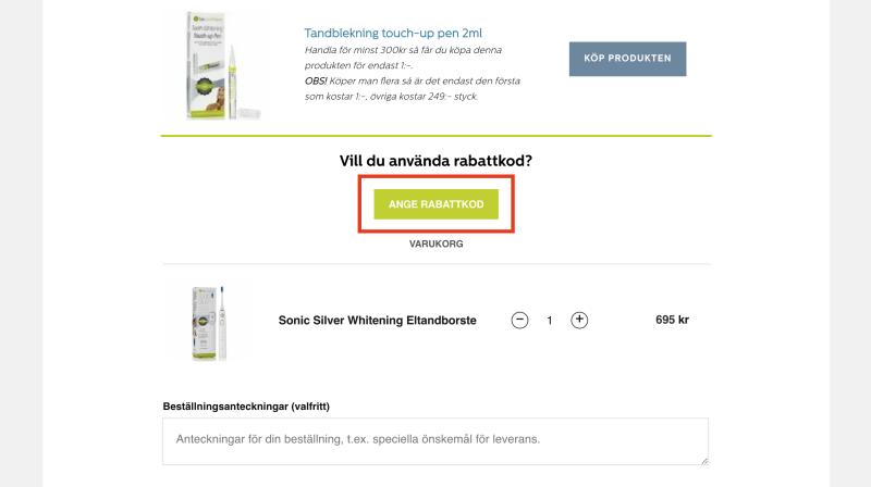 Hur du använder en rabattkod hos Beconfident