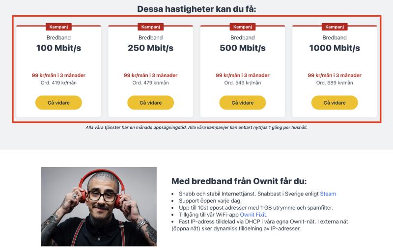 Hur du använder en rabattkod hos Ownit