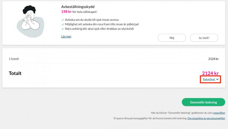 Hur du använder en rabattkod hos Sembo